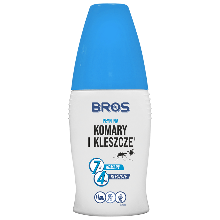 Bros Płyn na komary i kleszcze 100ml Bros Płyn na komary i kleszcze 100ml