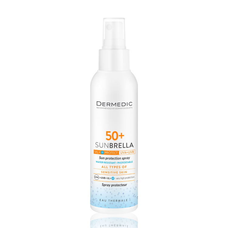 Dermedic Sunbrella spray ochronny spf 50 150ml Dermedic Sunbrella spray ochronny spf 50 150ml