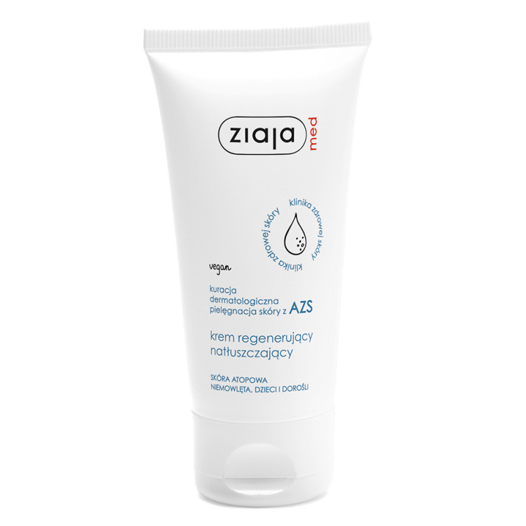 ZIAJA MED kuracja dermatologiczna pielęgnacja skóry z AZS krem regenerujący natłuszczający 50ml ZIAJA MED kuracja dermatologiczna pielęgnacja skóry z AZS krem regenerujący natłuszczający 50ml