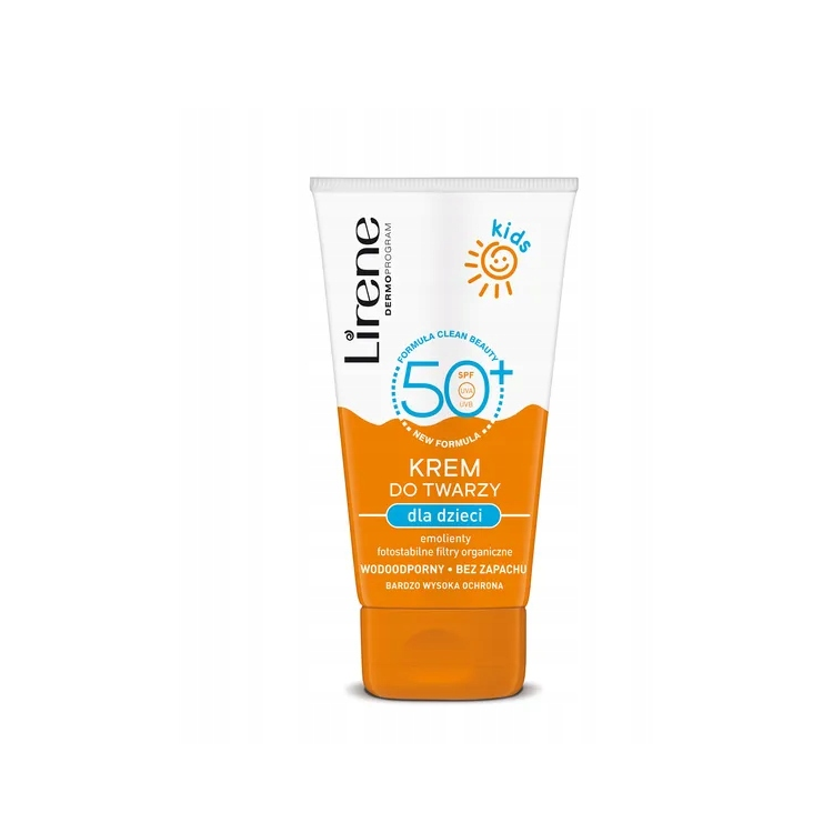 Lirene sun krem do twarzy dla dzieci 50 SPF 50 ml Lirene sun krem do twarzy dla dzieci 50 SPF 50 ml