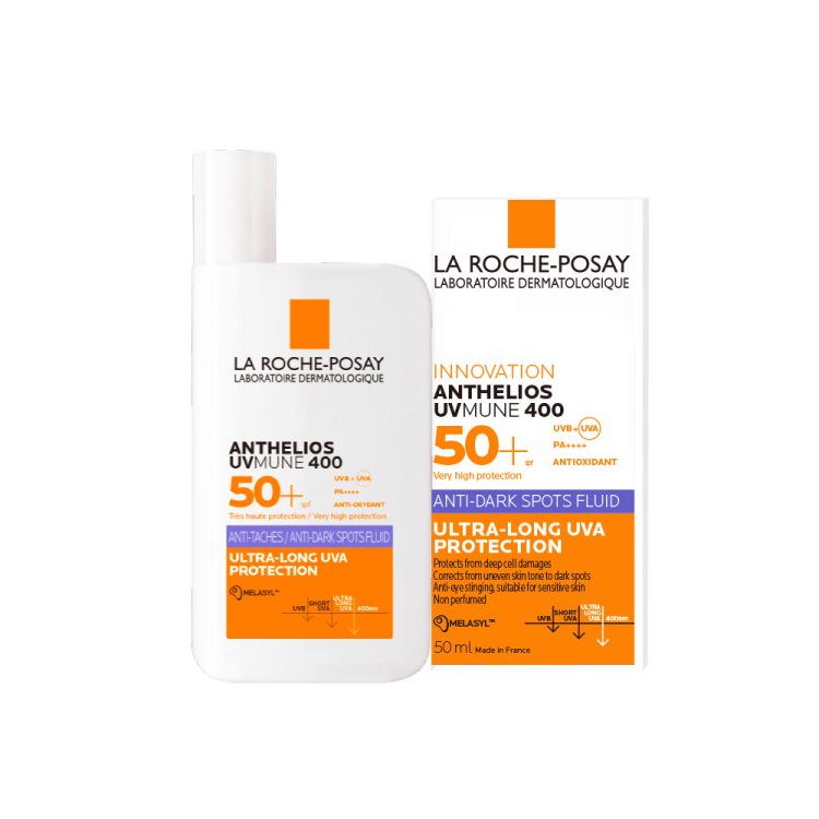 La Roche-Posay Anthelios UVMUNE400 Fluid przeciw przebarwieniom z SPF 50+ 50ml La Roche-Posay Anthelios UVMUNE400 Fluid przeciw przebarwieniom z SPF 50+ 50ml