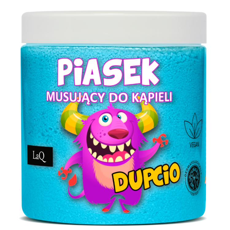 LaQ Piasek musujący do kąpieli DUPCIO 190g LaQ Piasek musujący do kąpieli DUPCIO 190g