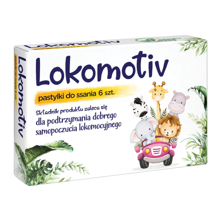 Lokomotiv pastylki do ssania 6 pastylek