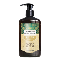 Arganicare Castor Oil Odżywka bez spłukiwania stymulująca porost włosów 400 ml