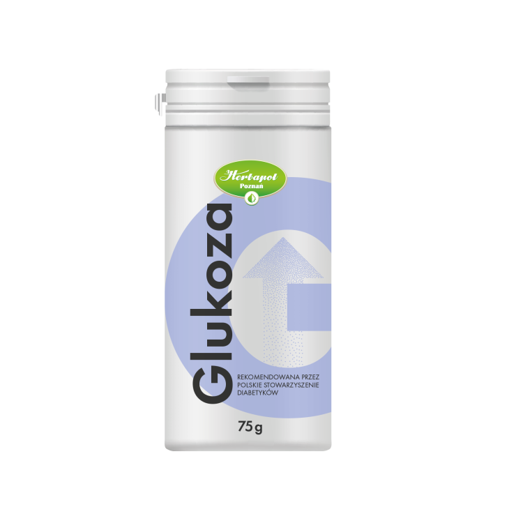 Glukoza w proszku Herbapol Poznań 75g Glukoza w proszku Herbapol Poznań 75g