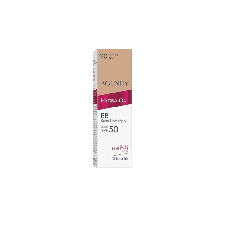 Dr Irena Eris AGENITY Hydra-Ox Krem BB SPF50 20 Medium Beige 30ml Dr Irena Eris AGENITY Hydra-Ox Krem BB SPF50 20 Medium Beige 30ml