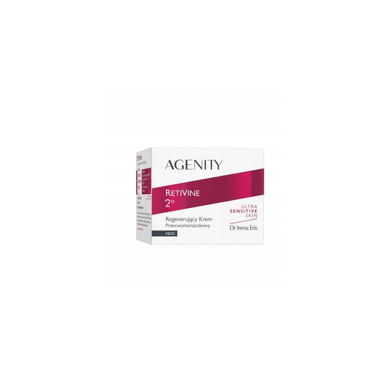 Dr Irena Eris AGENITY RetiVine 2 Regenerujący krem na noc 50 ml Dr Irena Eris AGENITY RetiVine 2 Regenerujący krem na noc 50 ml
