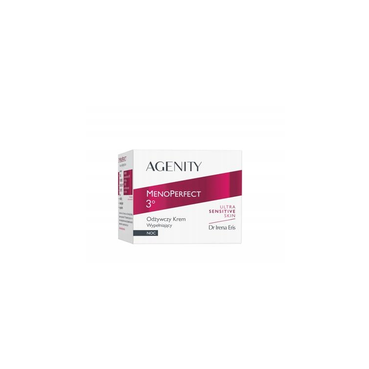 Dr Irena Eris AGENITY MenoPerfect 3 Odżywczy Krem na noc 50ml Dr Irena Eris AGENITY MenoPerfect 3 Odżywczy Krem na noc 50ml