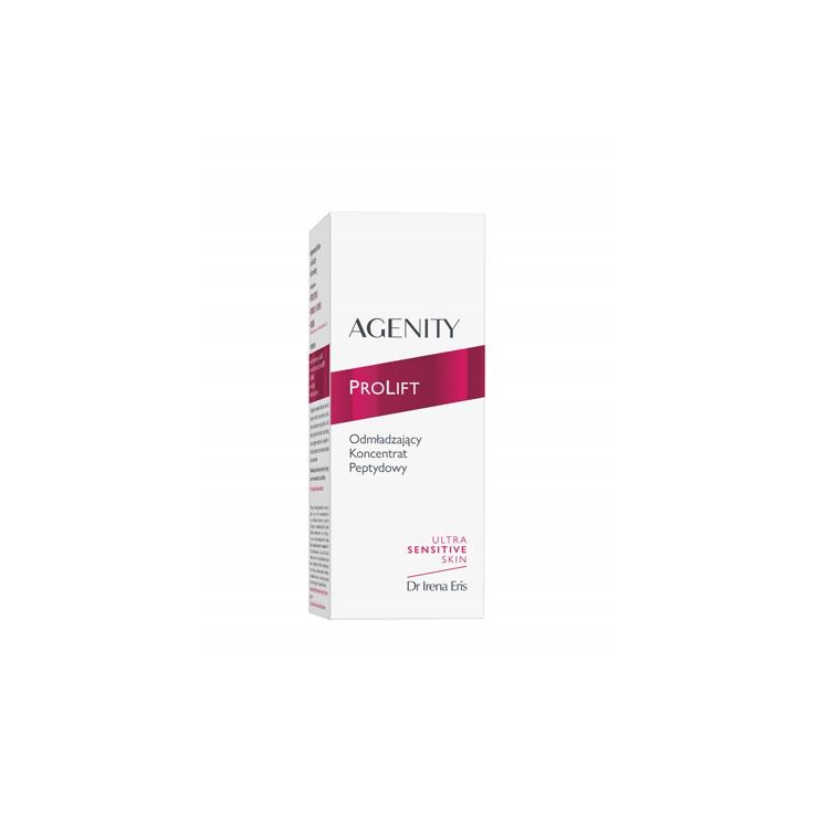 Dr Irena Eris AGENITY ProLift Odmładzający koncentrat peptydowy 30 ml Dr Irena Eris AGENITY ProLift Odmładzający koncentrat peptydowy 30 ml