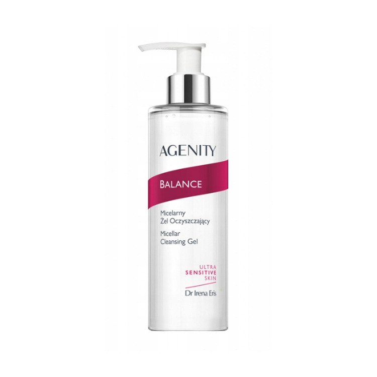 Dr Irena Eris Agenity Balance micelarny żel oczyszczający 190 ml Dr Irena Eris Agenity Balance micelarny żel oczyszczający 190 ml