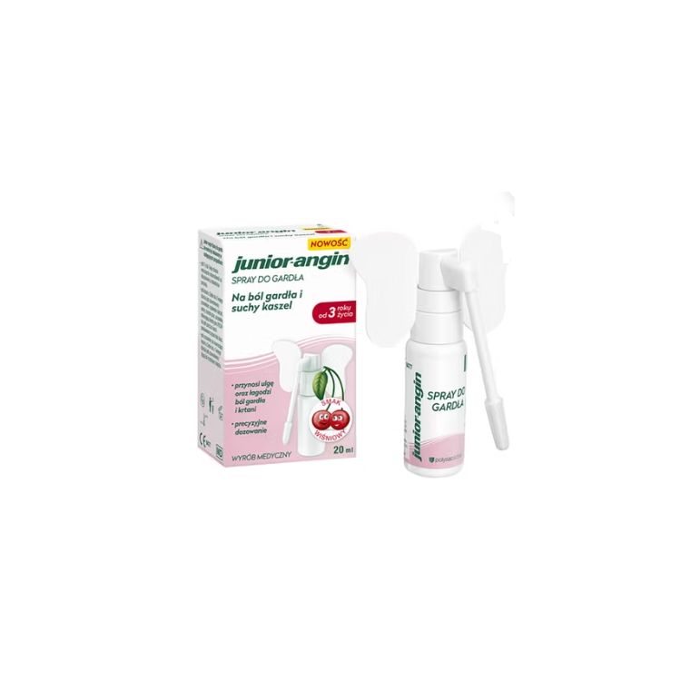 Junior-angin spray do gardła 20ml Junior-angin spray do gardła 20ml