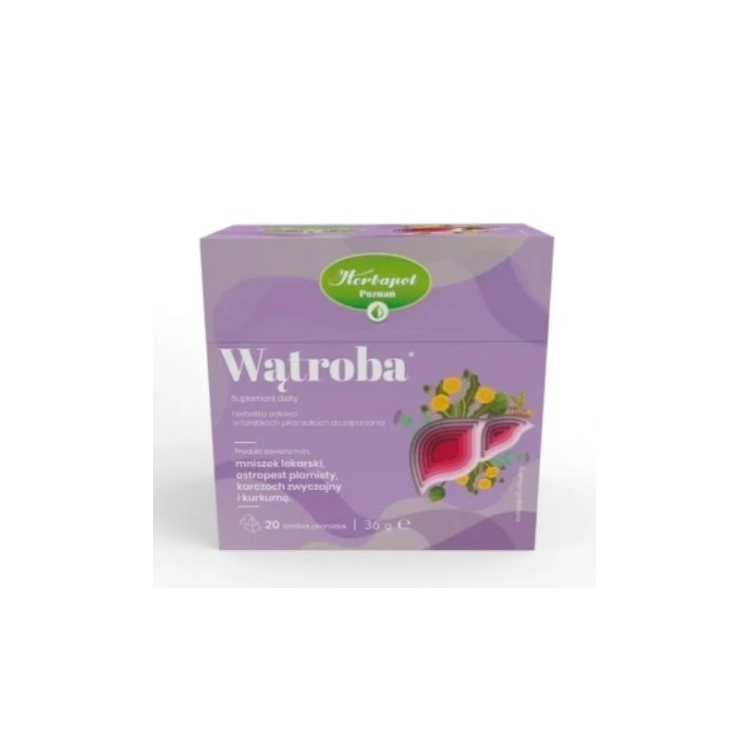 Herbapol Wątroba herbata 20 saszetek Herbapol Wątroba herbata 20 saszetek