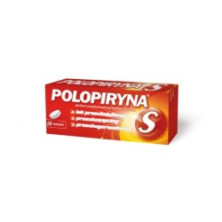 Polopiryna 500 mg 10 tabletek dojelitowych