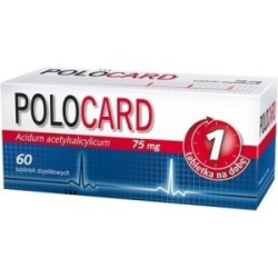 Polocard 75 mg 60 tabletek