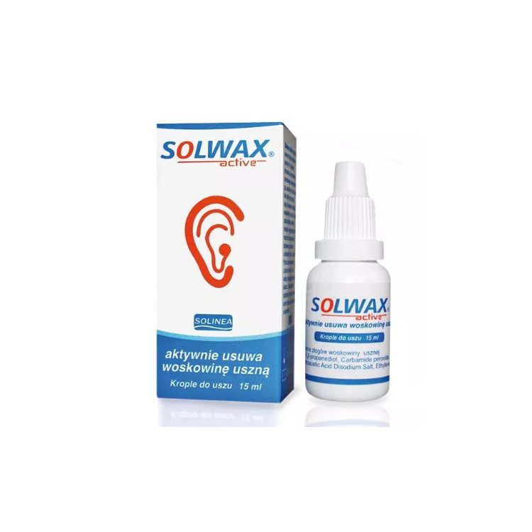 Solwax Active Krople do uszu 15 ml