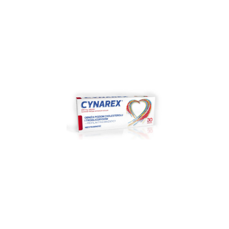 Cynarex 0,25g 30 tabletek