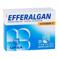 Efferalgan Vitamin C 20 tabletek musujących