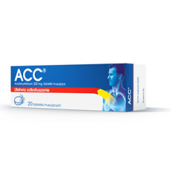 ACC 200 mg 20 tabletek musujących