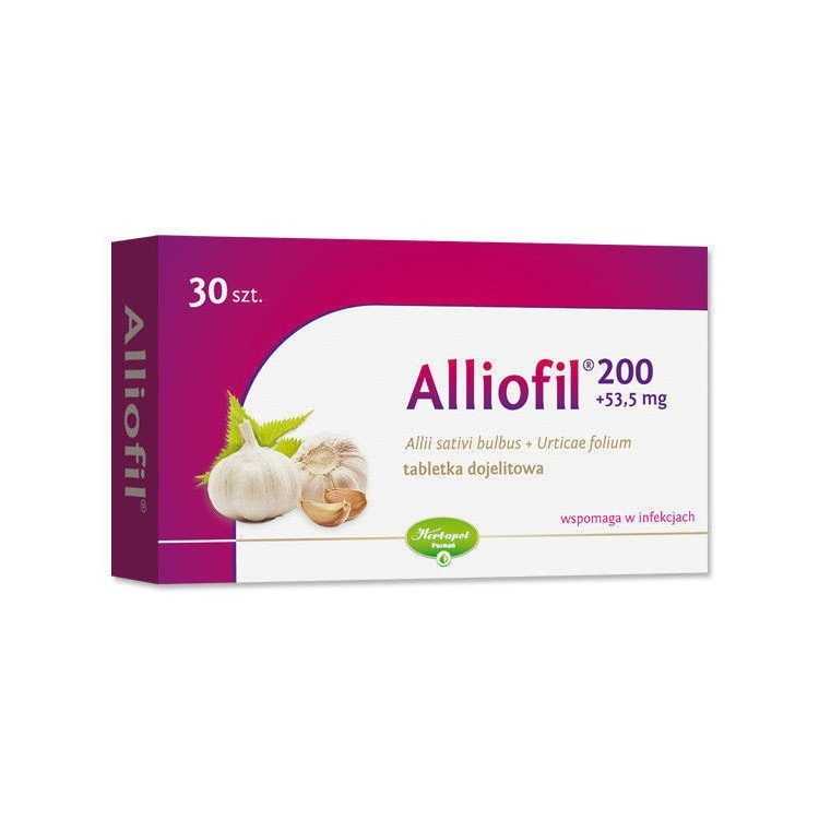 Alliofil 0,2g x 30 tabletek