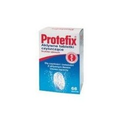Protefix Higiena Aktywne tabletki oczyszczające do protez 66 tabletek