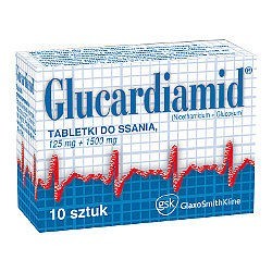 Glucardiamid 10 pastylek