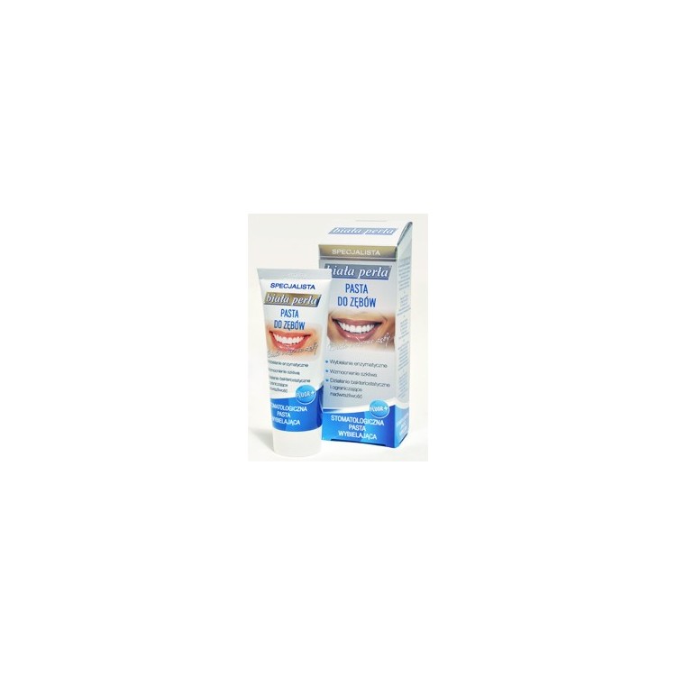 BIAŁA PERŁA Stomatologiczna pasta wybielająca 75ml BIAŁA PERŁA Stomatologiczna pasta wybielająca 75ml