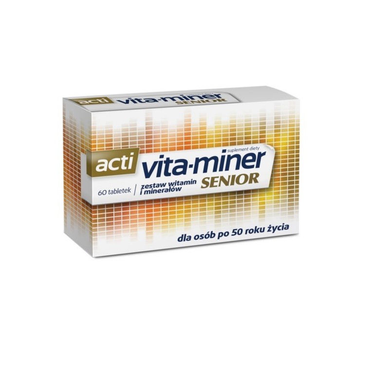 Acti Vita-Miner Senior 60 tabletek