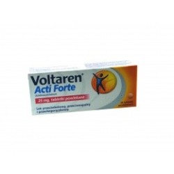 Voltaren Acti Forte 0,025 10 tabletek