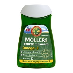 Mollers Forte z tranem 112 kapsułek
