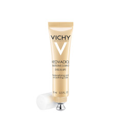 Vichy Neovadiol Kompleks Uzupełniający Krem wygładzający skórę wokół oczu i ust 15 ml+Kosmetyczka z miniproduktami