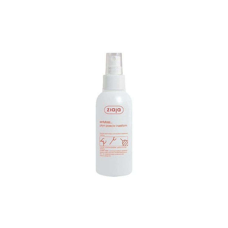 ZIAJA ANTYBZZZ... Płyn przeciw insektom 100ml ZIAJA ANTYBZZZ... Płyn przeciw insektom 100ml