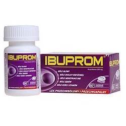 Ibuprom 0,2 g 50 tabletek powlekanych