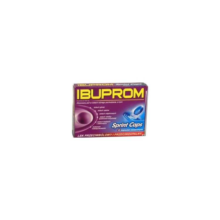 Ibuprom Sprint Caps 0,2 g 10 kapsułek