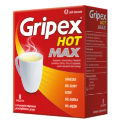 Gripex Hot Max 8 saszetek